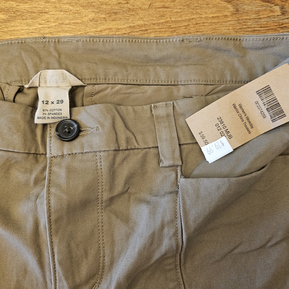 Duluth Workday Warrior Chino Trousers - 12x29